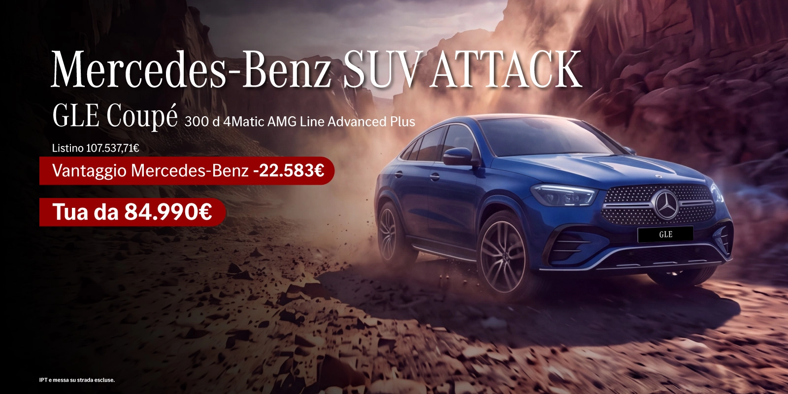 Nuova Mercedes-Benz GLE Coupè - Tua da 84.900€