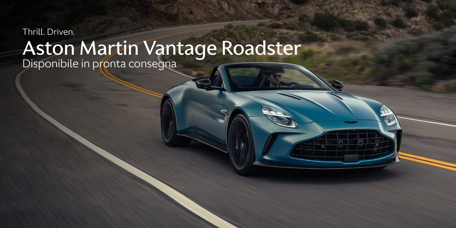 Aston Martin Vantage Roadster in pronta consegna