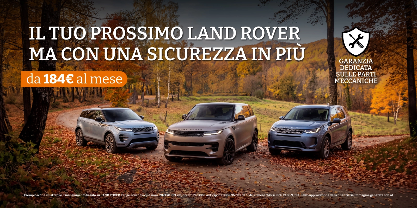 Land Rover Usato GinoStore - Tua a partire da 184€/mese con garanzia sulle parti meccaniche.
