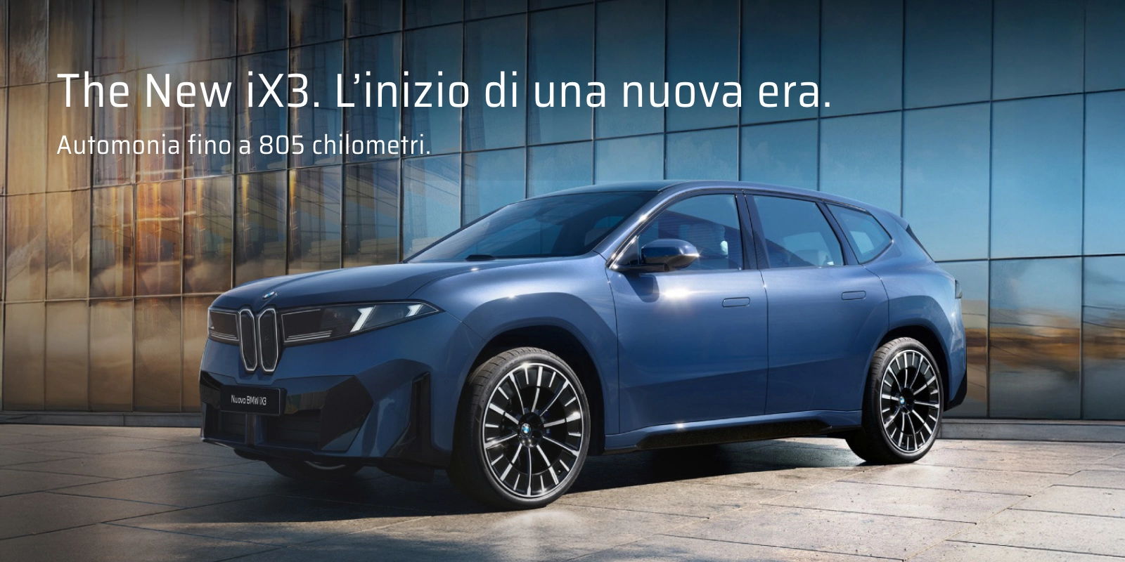 The New iX3. L’inizio di una nuova era.