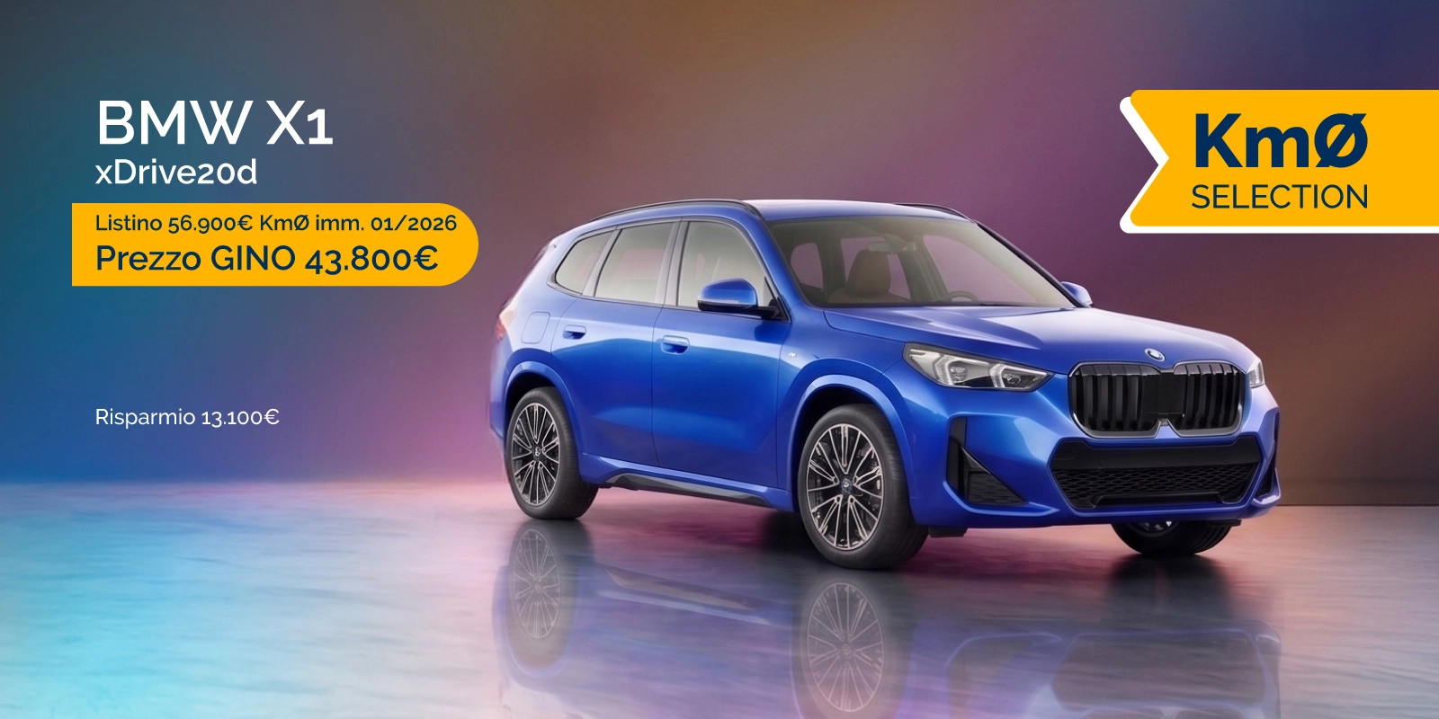 Km0 BMW X1 - Tua a partire da 329€/mese