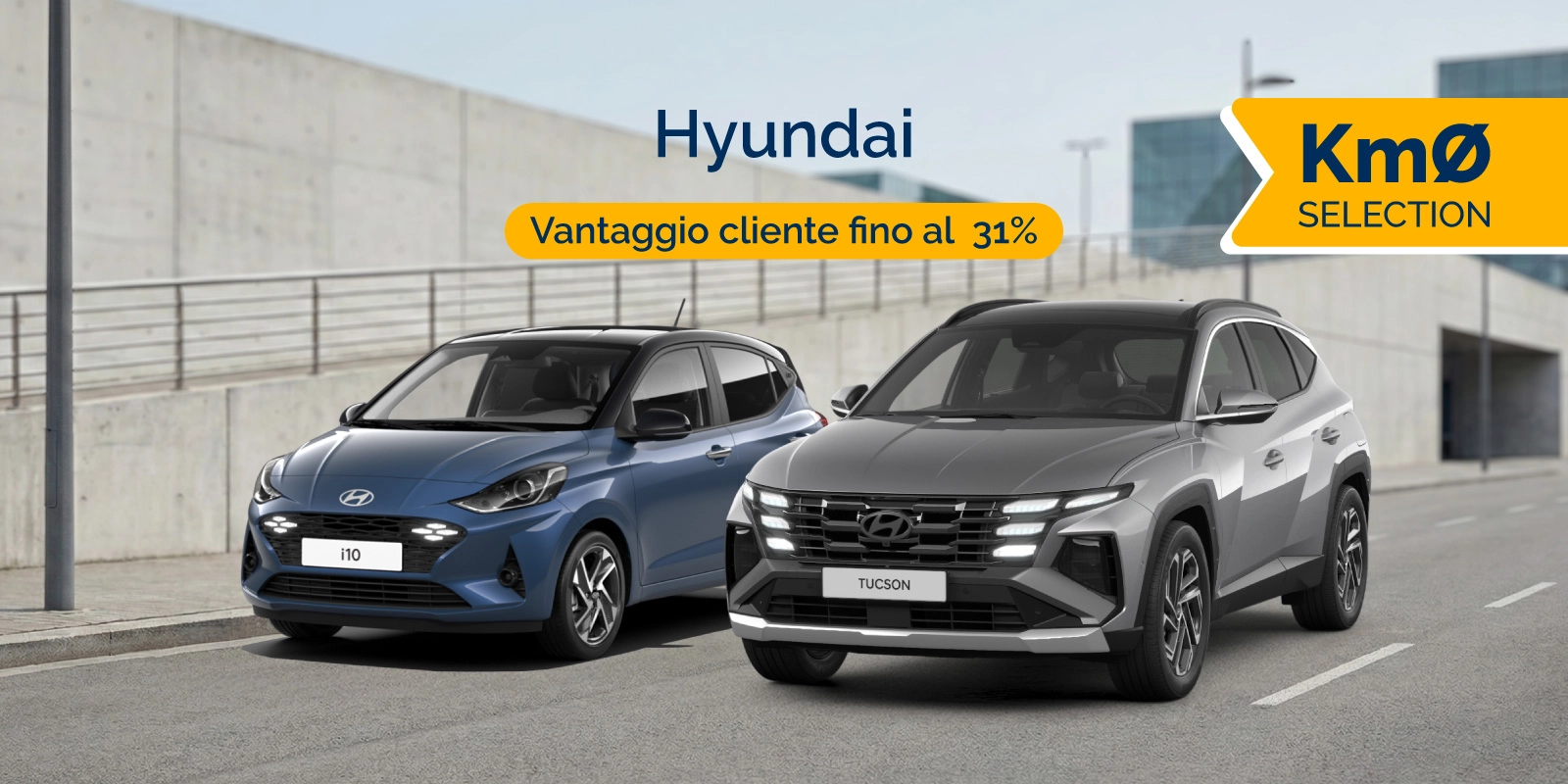 Km0 Hyundai - fino al 31% di vantaggio cliente
