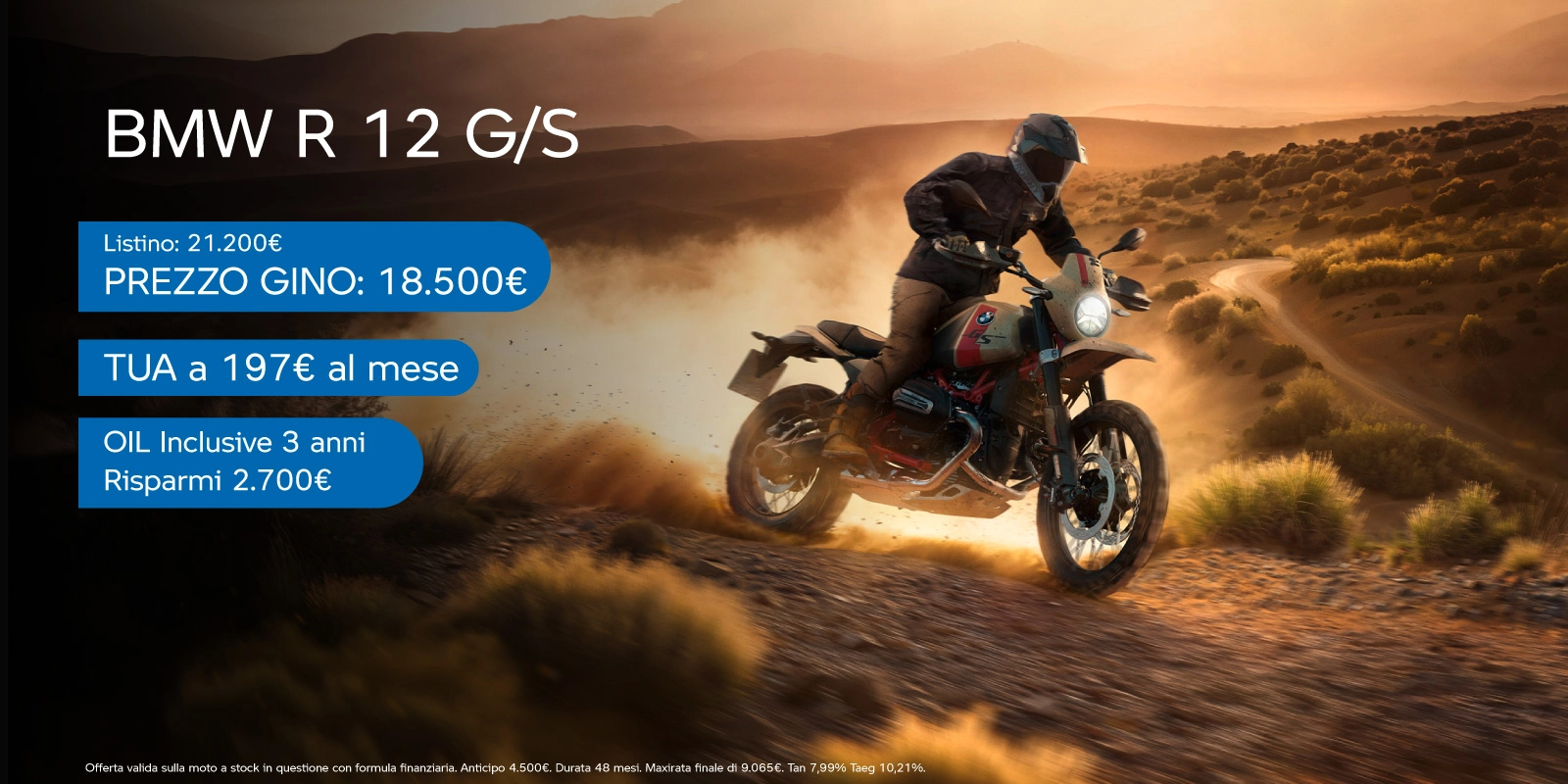 BMW R 12 G/S: tua a 197€ al mese