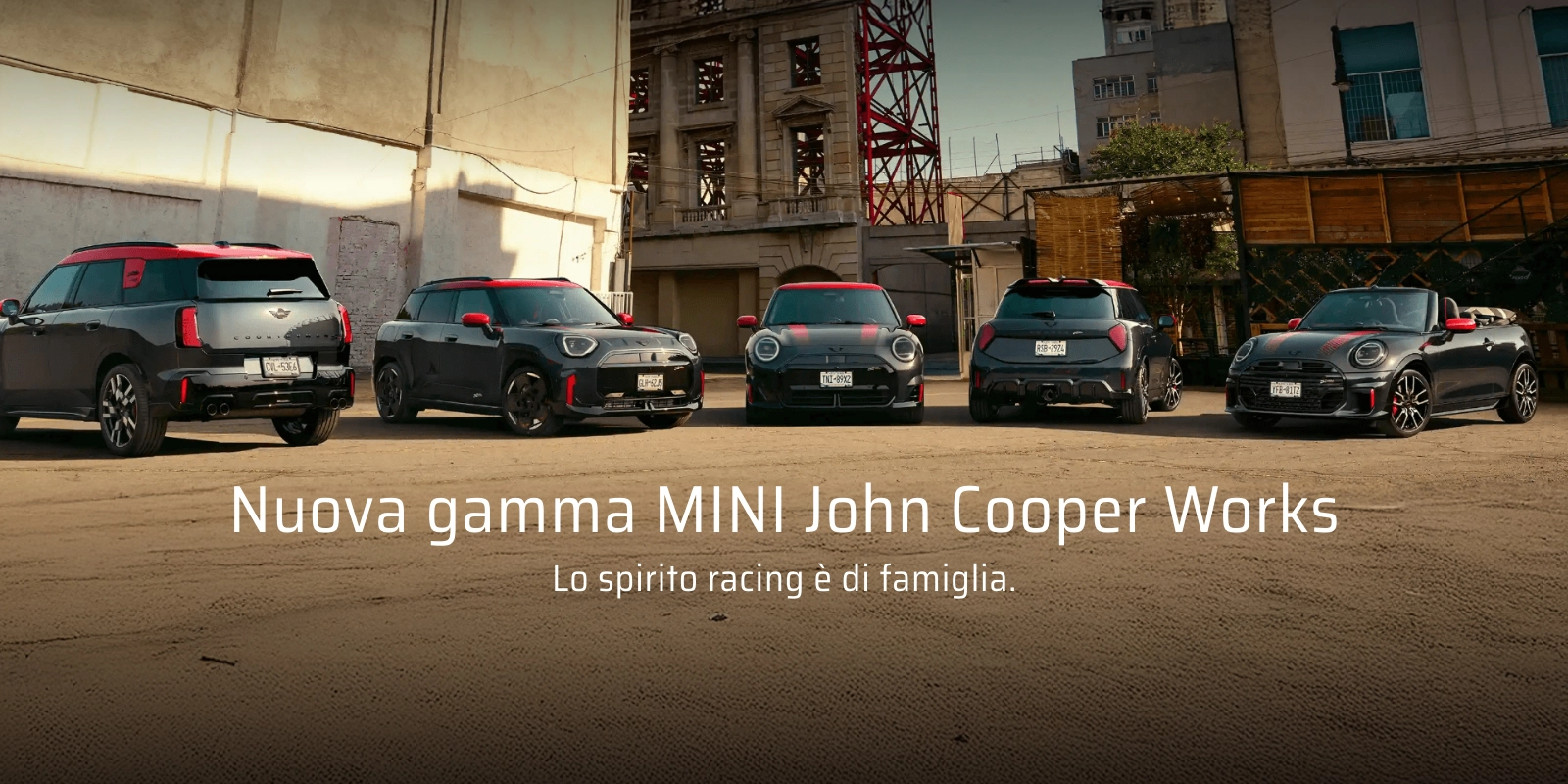Nuova gamma MINI John Cooper Works