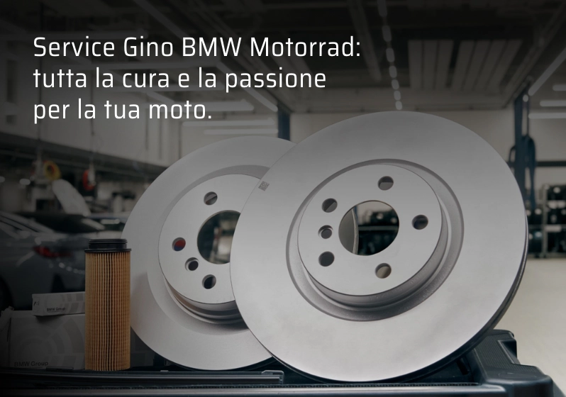 Service BMW Motorrad: da Gino Spa cura e passione per la tua moto.