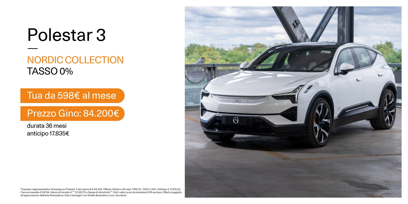 Nuova Polestar 3 Nordic Collection - Tua a partire da 598€/mese