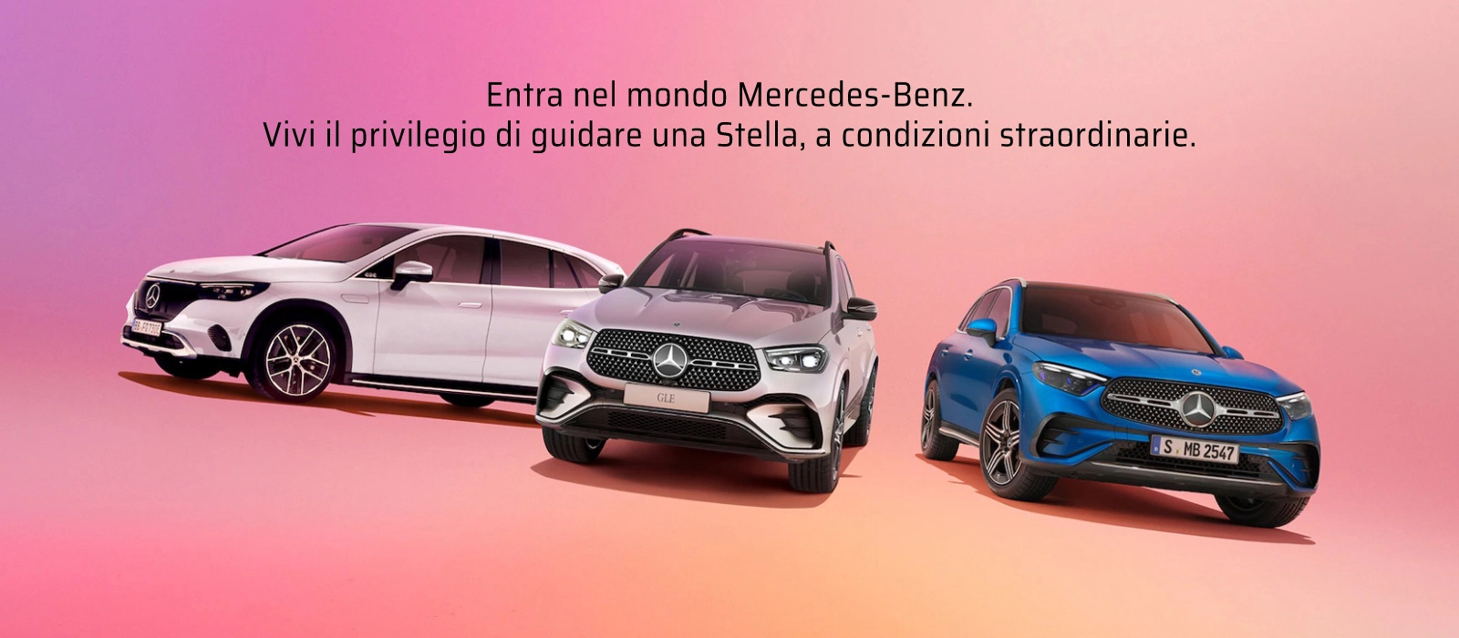 Entra nel mondo Mercedes-Benz