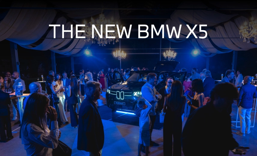 Gino BMW celebra la nuova BMW X5 nella suggestiva cornice di Villa Kimera a Cuneo