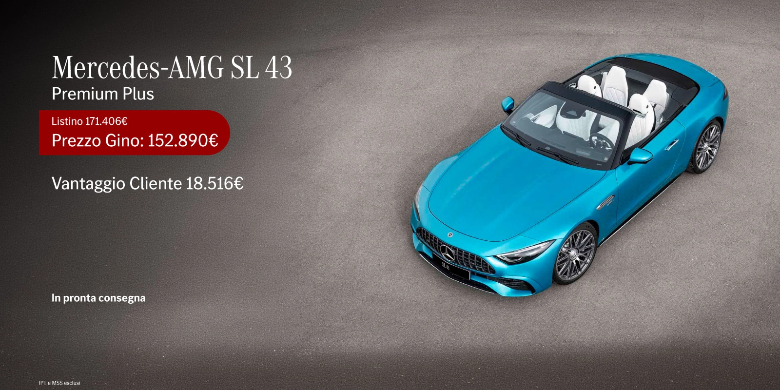 Nuovo Mercedes-AMG SL 43 in pronta consegna