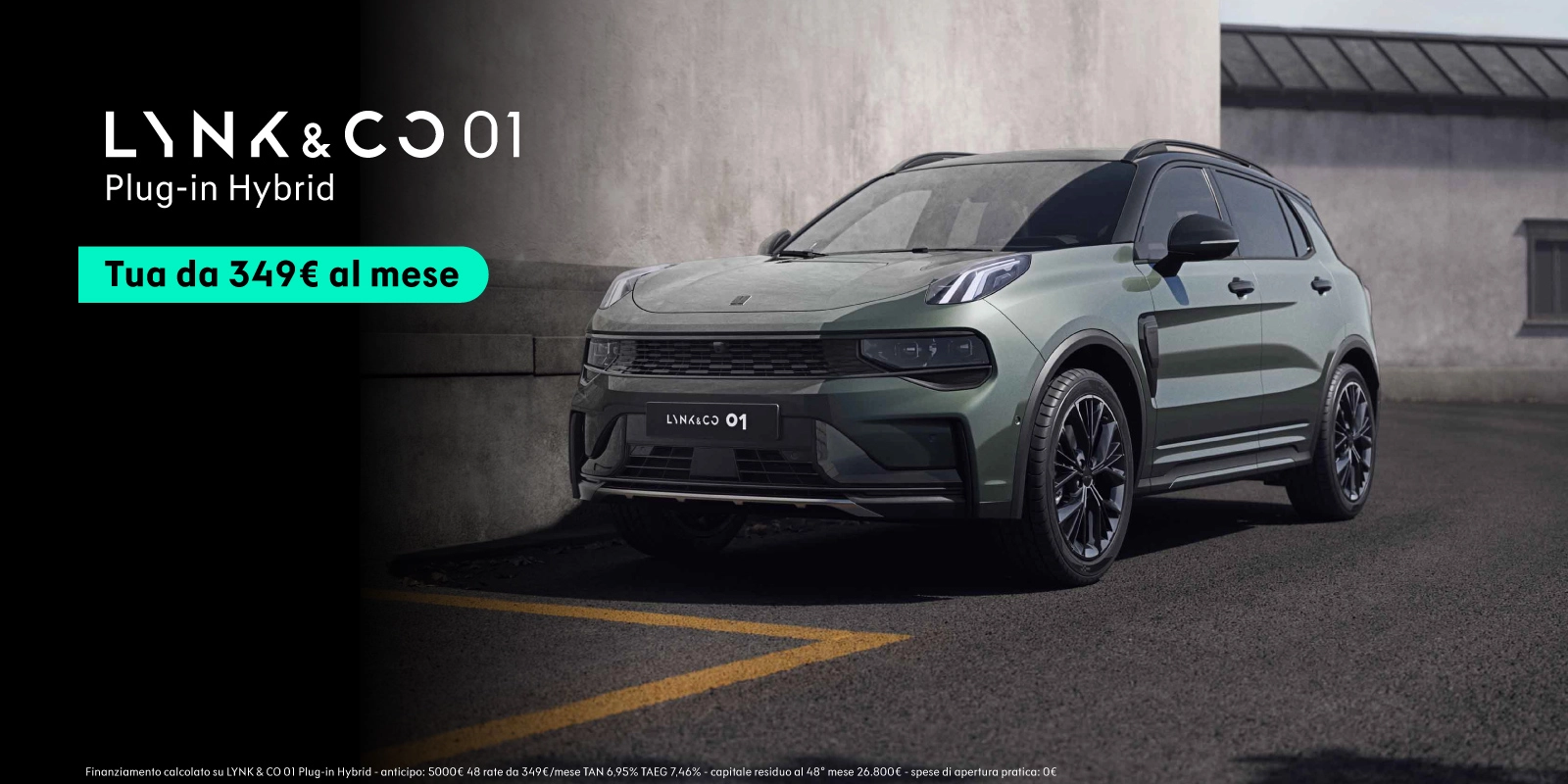 Nuova LINK & CO 1 - Tua a partire da 349€/mese
