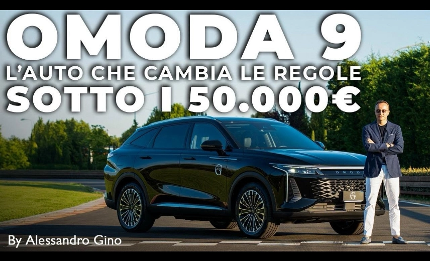 Omoda 9 - L’auto che cambia le regole sotto i 50.000 euro.