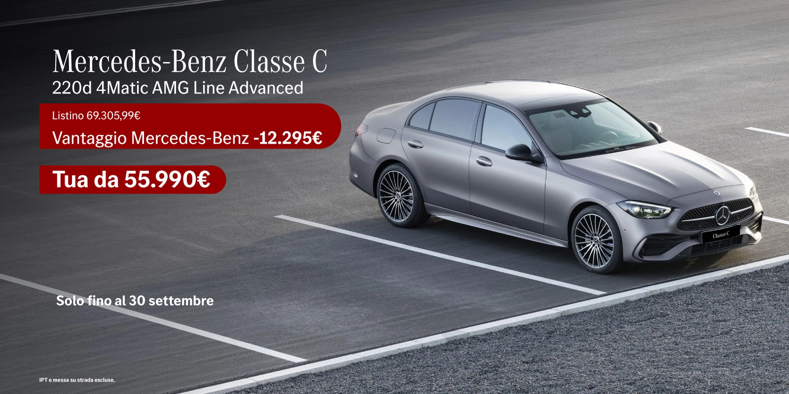 Nuova Mercedes-Benz Classe C - Tua a partire da 55.990€