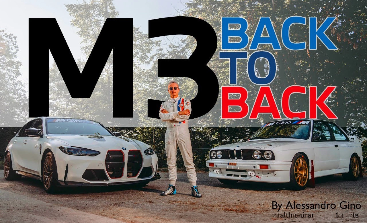 BMW M3 Back to Back - Classic BMW M3 E30 Gr.A vs New BMW M3 CS