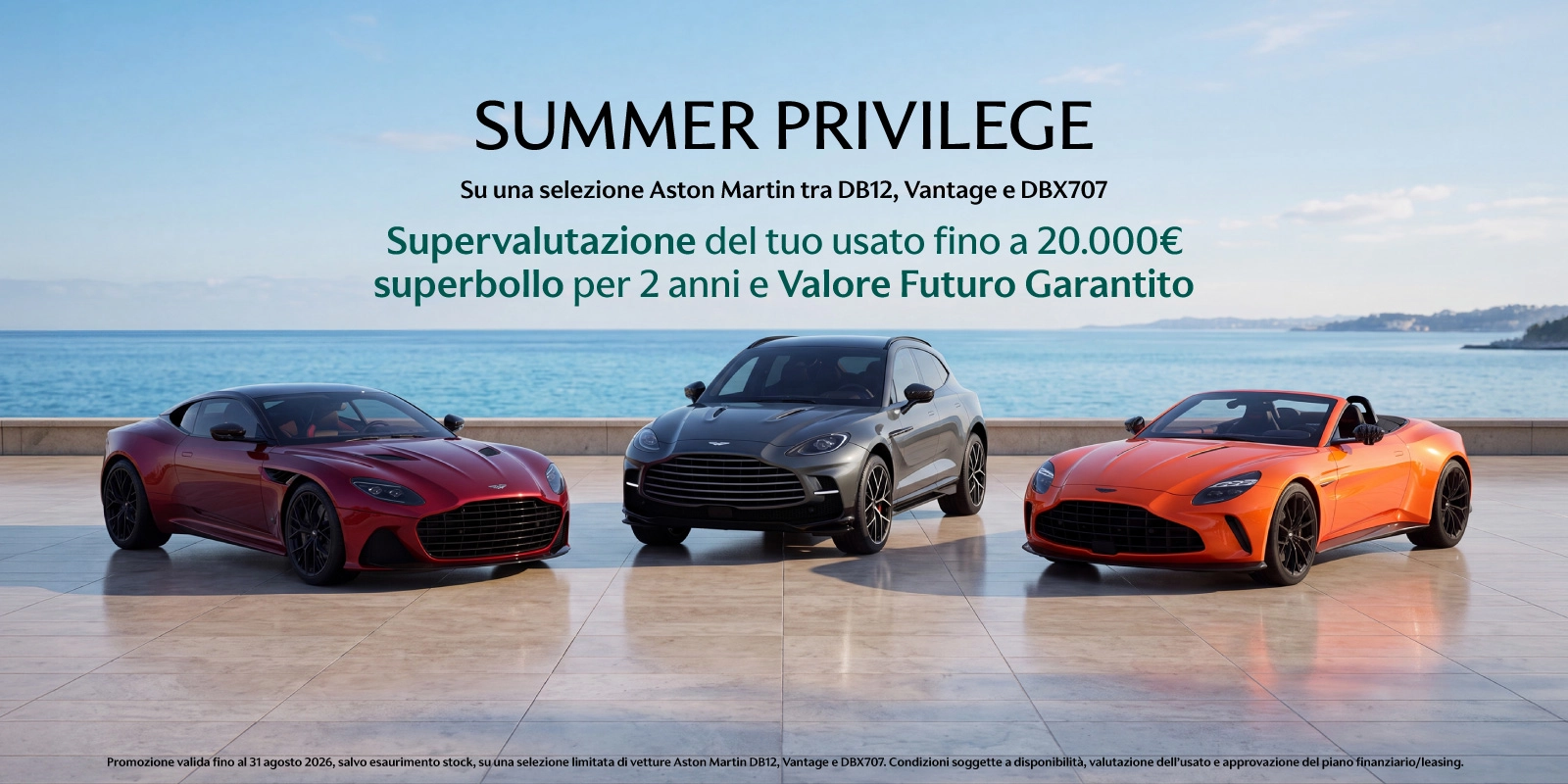 Summer Privilege - Supervalutazione dell'usato fino a 20.000 €