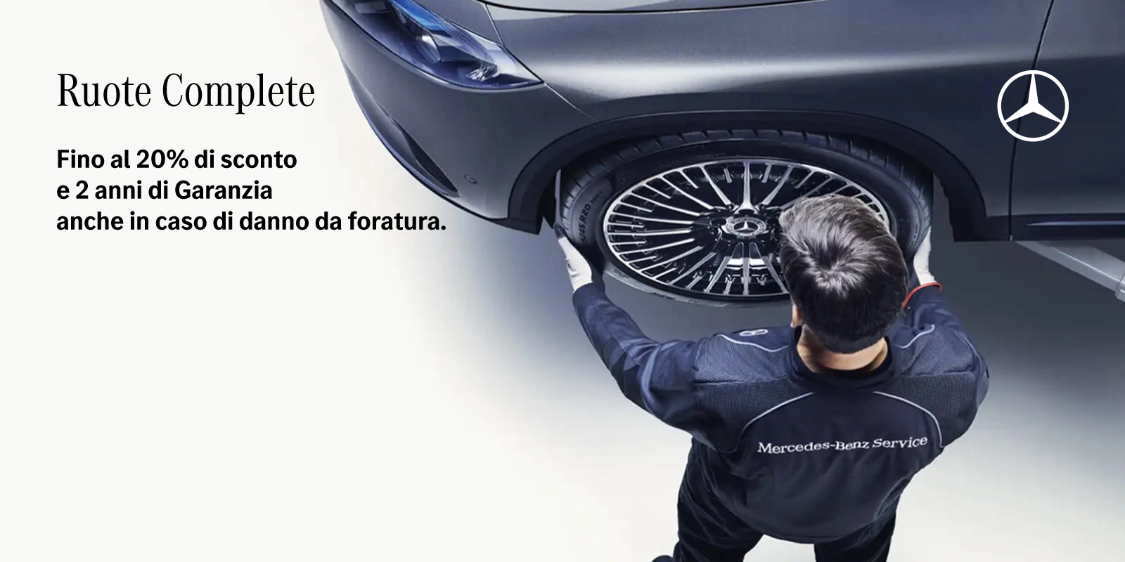 Promo sul kit Ruote complete Mercedes, approfittane ora.