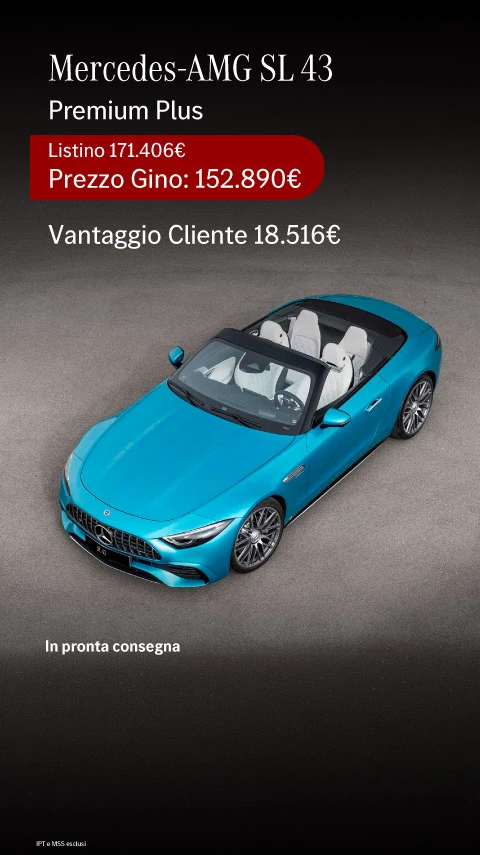 Nuovo Mercedes-AMG SL 43 in pronta consegna