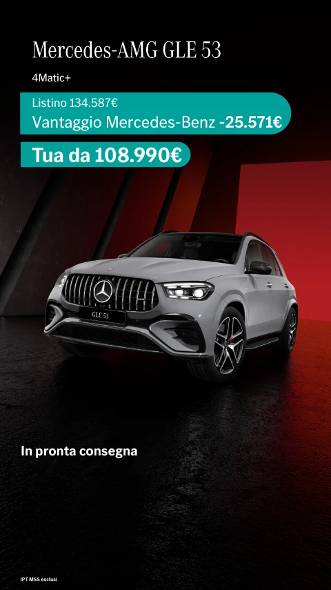 Mercedes-AMG GLE 53 - Tua da 108.990€