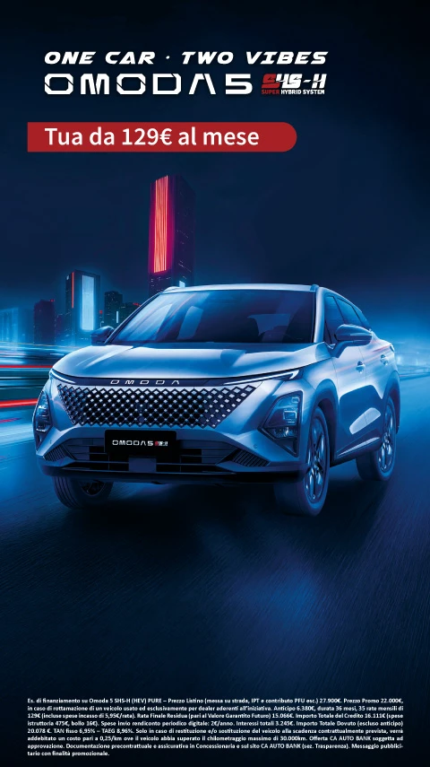 Nuova Omoda 5 SHS-H - Tua da 129€ al mese