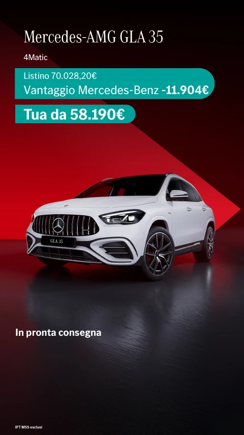 	Mercedes-AMG GLA 35 - tua da 58.190€