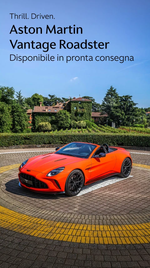 Aston Martin Vantage Roadster in pronta consegna