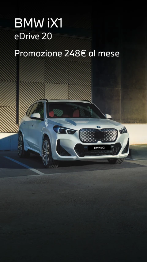 Nuova BMW iX1 - Tua a partire da 248€/mese