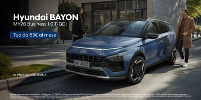 Nuova Hyundai Bayon - Tua da 85€ al mese
