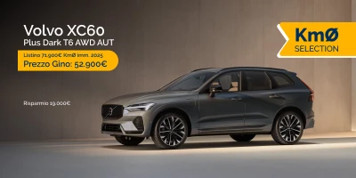 Km0 Volvo XC60 - fino a 19.000€ di vantaggio cliente 