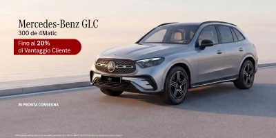 Fino al 20% di vantaggio cliente su Mercedes-Benz GLC 300de 4MATIC SUV