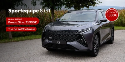 Nuova Sportequipe 8GT - Tua da 269€ al mese