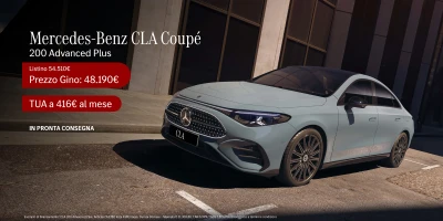 Nuovo Mercedes-Benz CLA Coupè in pronta consegna