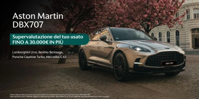 Aston Martin DBX707 con supervalutazione del tuo usato.