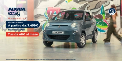 Nuova Aixam Easy Access Elettrica - Tua a partire da 48€/mese