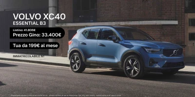 Nuova Volvo XC40 - Tua a partire da 199€/mese