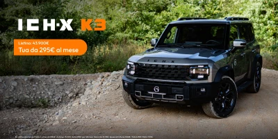Nuova ICH-X K3 - Tua a partire da 295€/mese