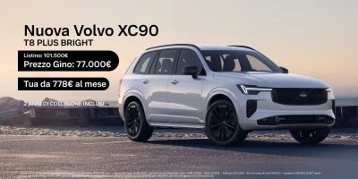 Nuova Volvo XC90- Tua a partire da 778€/mese