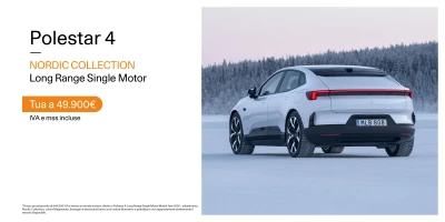 Nuova Polestar 4 Nordic Collection - Tua da 49.900€