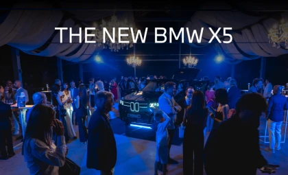Gino BMW celebra la nuova BMW X5 nella suggestiva cornice di Villa Kimera a Cuneo