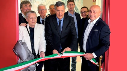 Inaugurazione del nuovo reparto ostetricia dell'ospedale di Cuneo