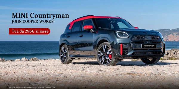 Nuovo Mini JCW Countryman - Tua da 299€ al mese
