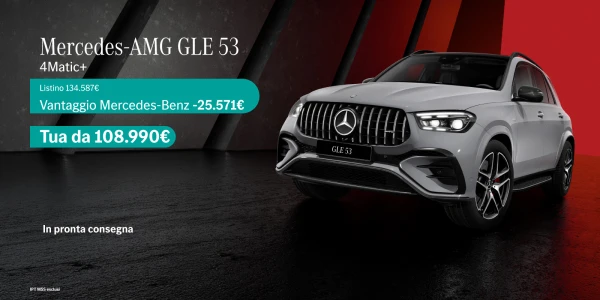 Mercedes-AMG GLE 53 - Tua da 108.990€