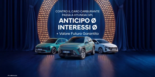 Contro il caro carburanti - Passa a Hyundai GPL