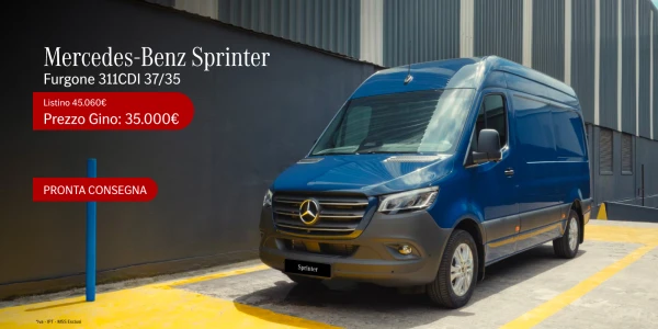 Nuovo Mercedes-Benz Sprinter Furgone - Tuo da 35.000€