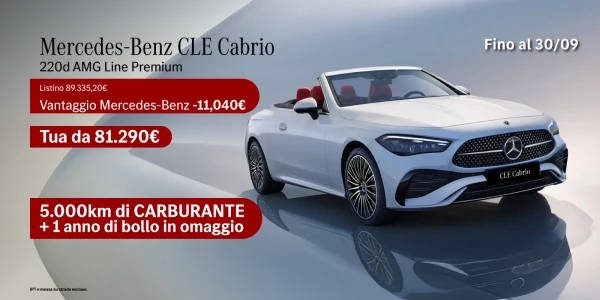 Nuova Mercedes-Benz CLE - Tua da 81.290€
