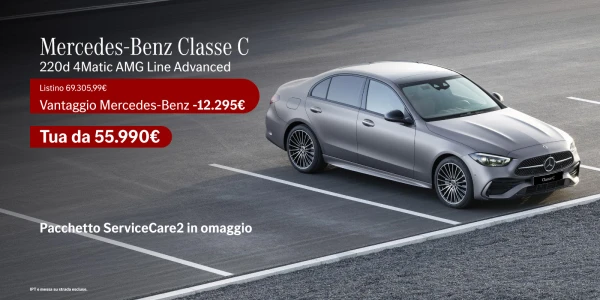 Nuova Mercedes-Benz Classe C - Tua a partire da 55.990€