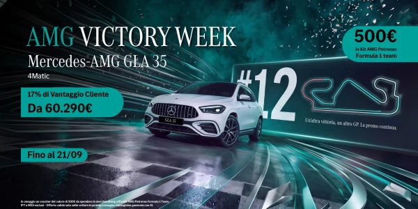 Mercedes-AMG GLA 35 tua con il 17% di Vantaggio cliente.