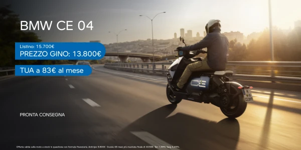 BMW CE 04: Tua a 83€ al mese